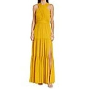 Veronica Beard Womens Florencia Dress Canary Size 10